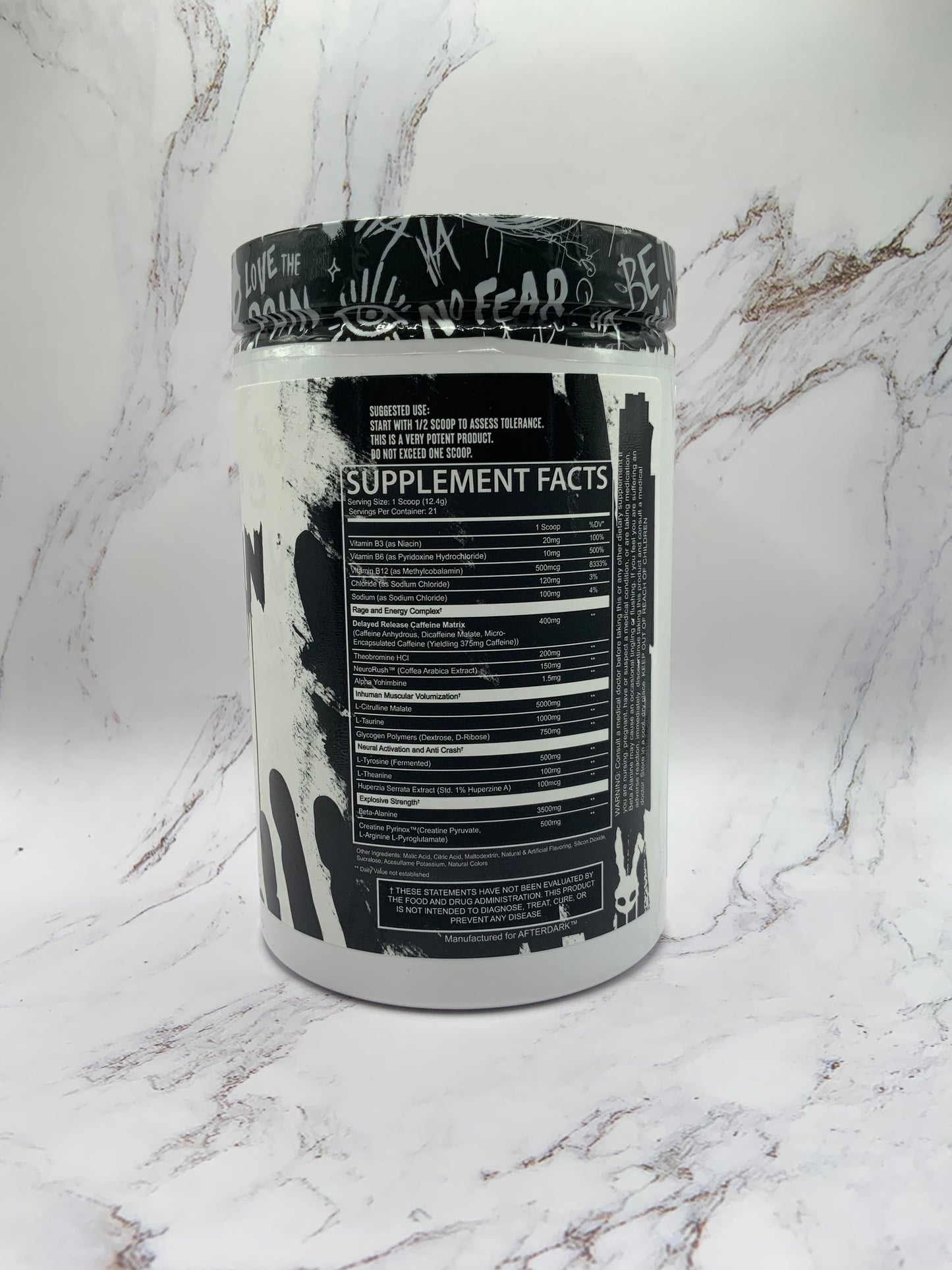Afterdark INHUMAN PreWorkout