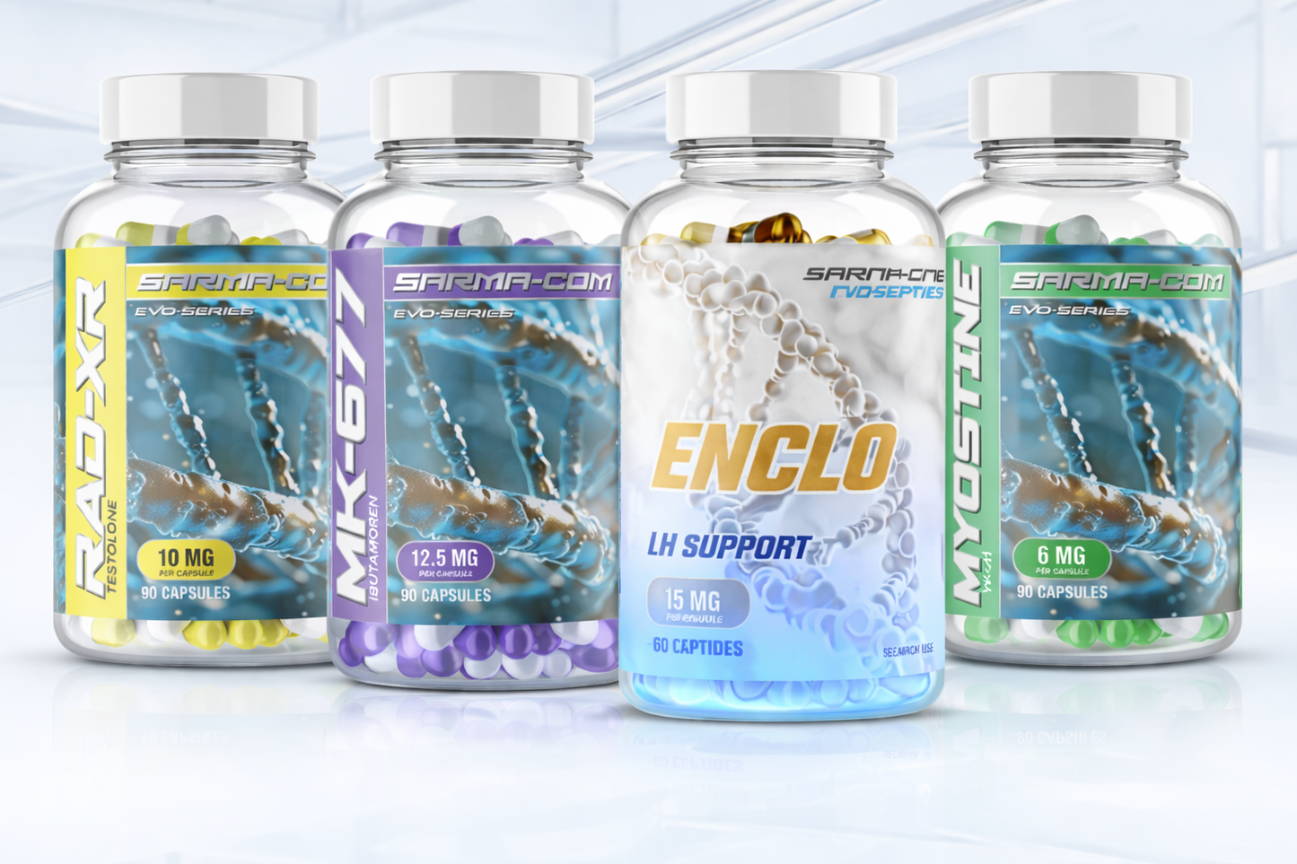 Fully Loaded Bundle Sarms/Peptides/MK678