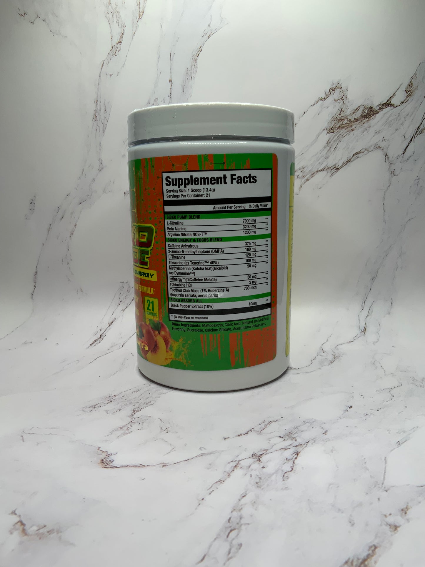 SickOMode PreWorkout D-H-M-A