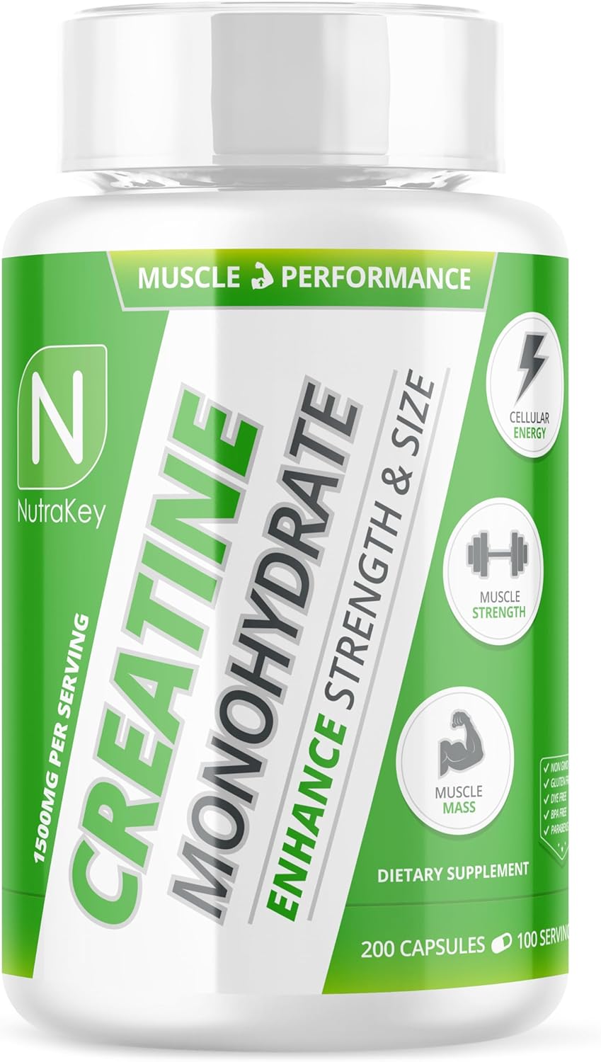 Nutrakey- Creatine Monohydrate Capsules