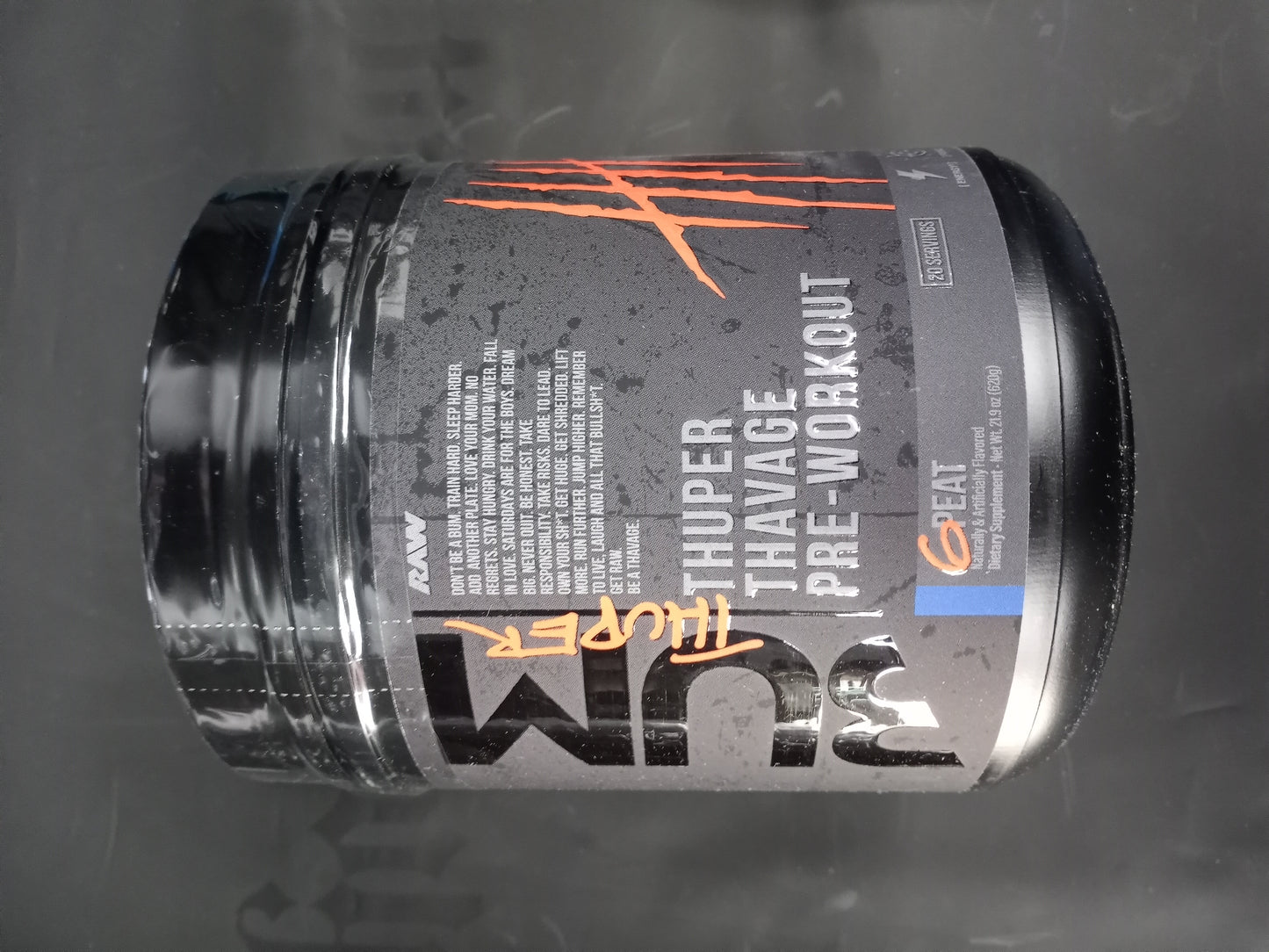 RAW - BUM Thuper Thavage Pre-Workout