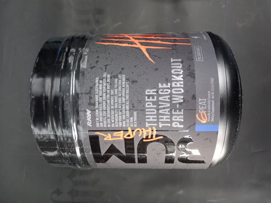 RAW - BUM Thuper Thavage Pre-Workout