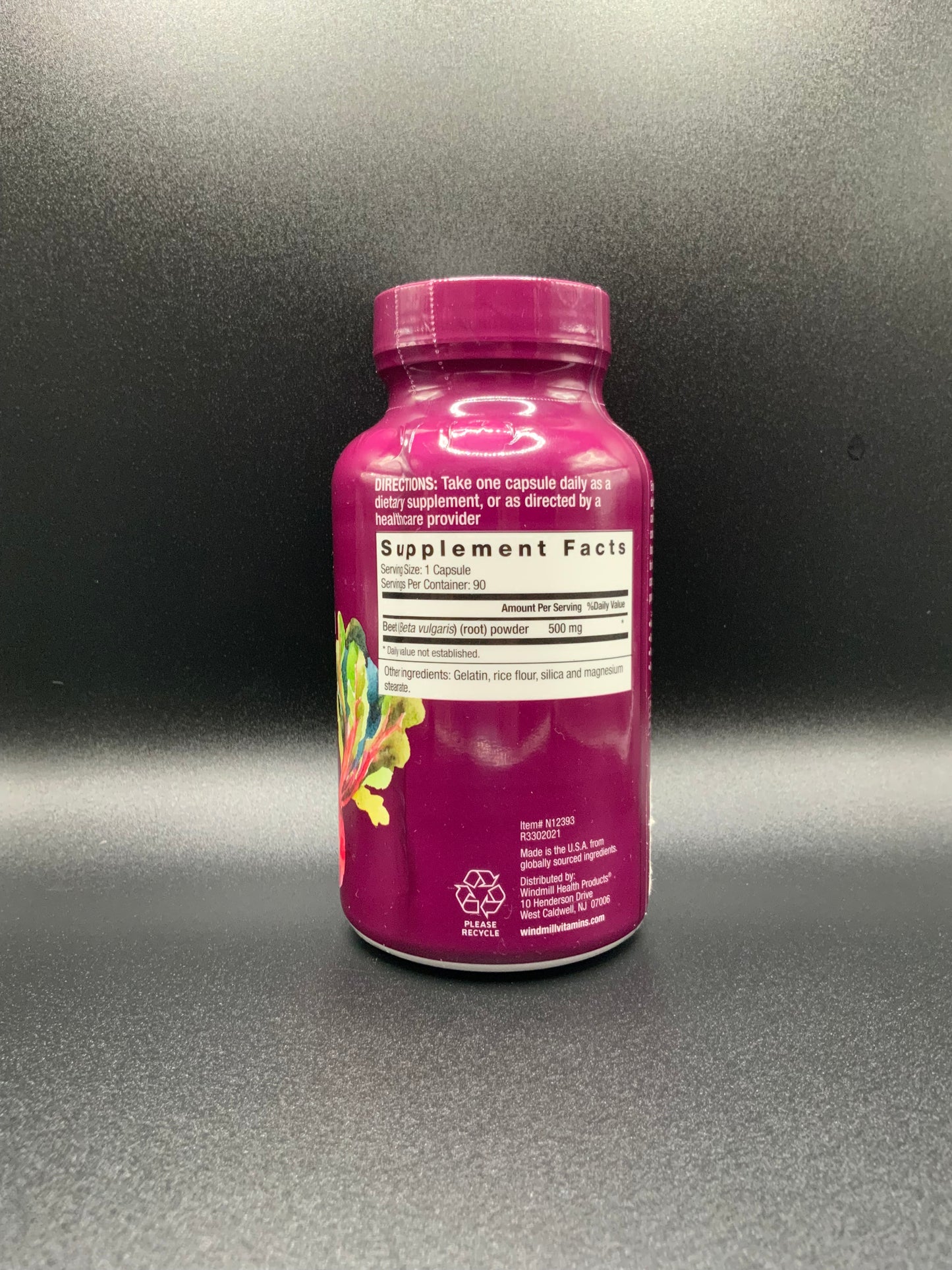 Nutriworks Beetroot Capsules 500mg