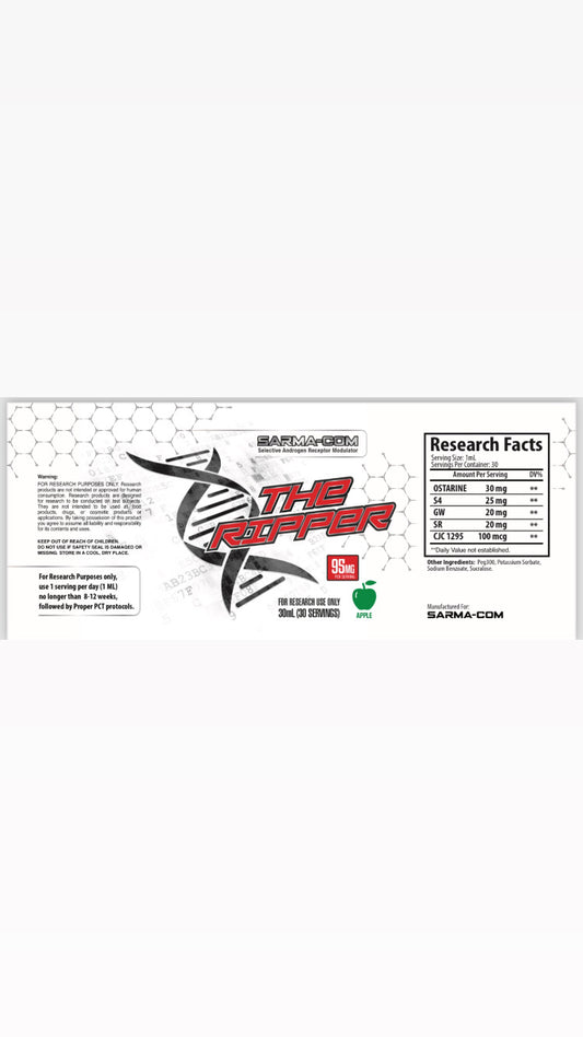 “The Ripper” SARM+Peptide weight loss compound
