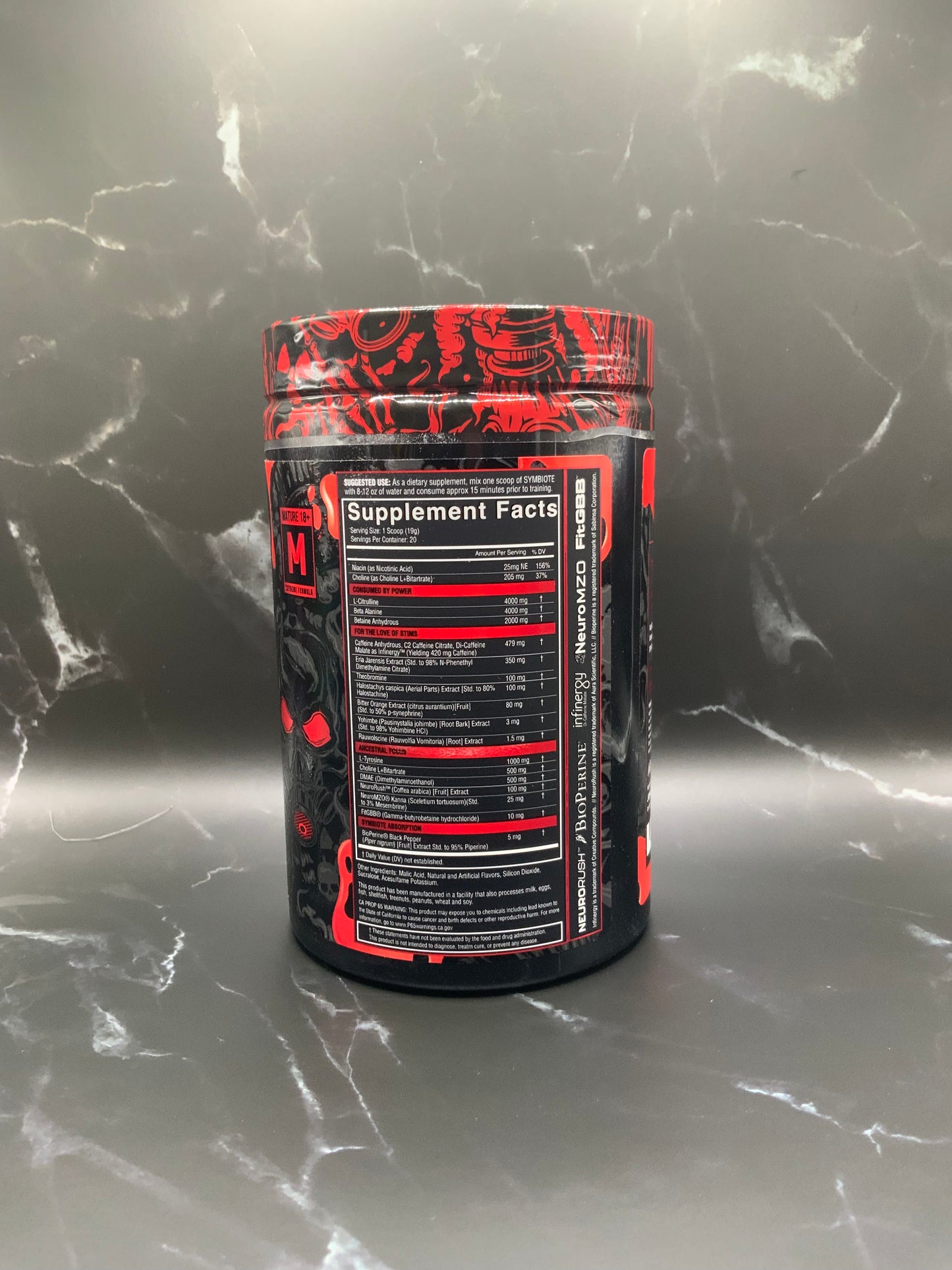 Nutrifitt- Symbiote High Stim Pre-workout