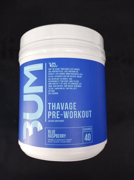 RAW - BUM Thavage Pre Workout