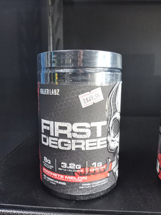 Killer labz - First Degree Preworkout