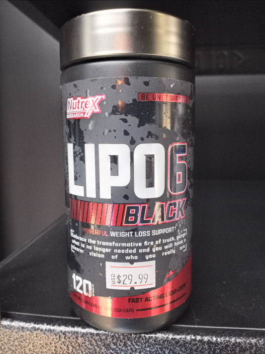 Nutrex - Lipo6 BLACK