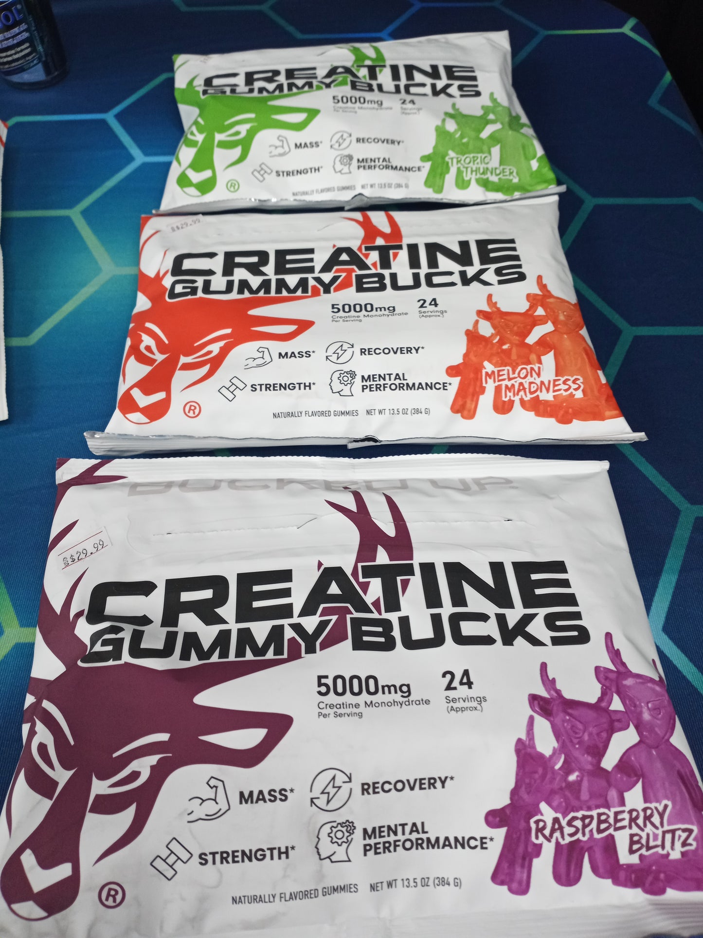 Bucked Up- Creatine Gummy Bucks